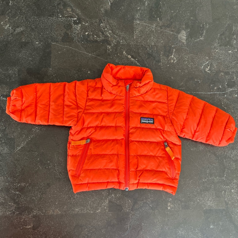 Patagonia baby down sweater jacket size 3 month